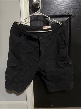 Wrangler Black Men's Cargo Shorts